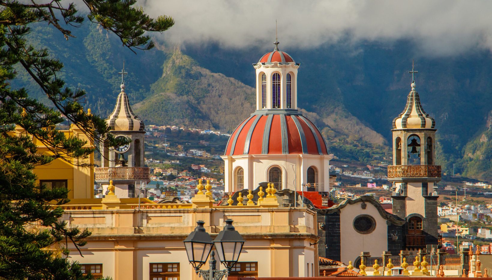 The town of La Orotava, Tenerife, Canary Islands